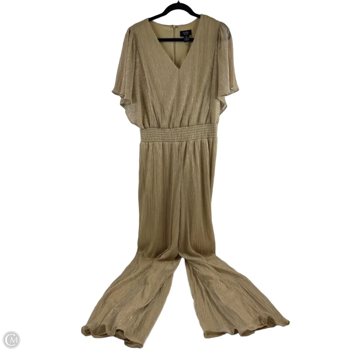 Jumpsuit By Msk In Gold, Size: Xlp
