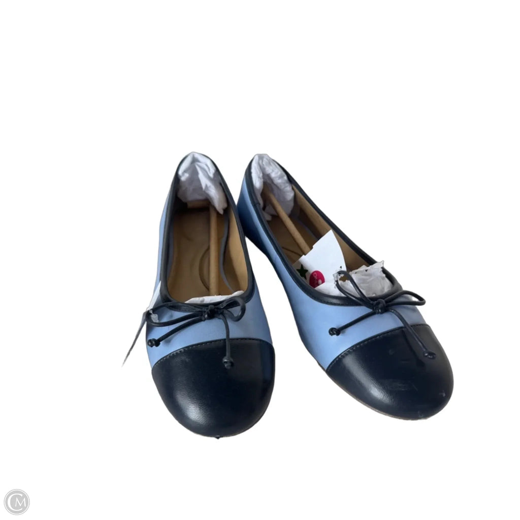 Shoes Flats By Talbots In Blue, Size: 10