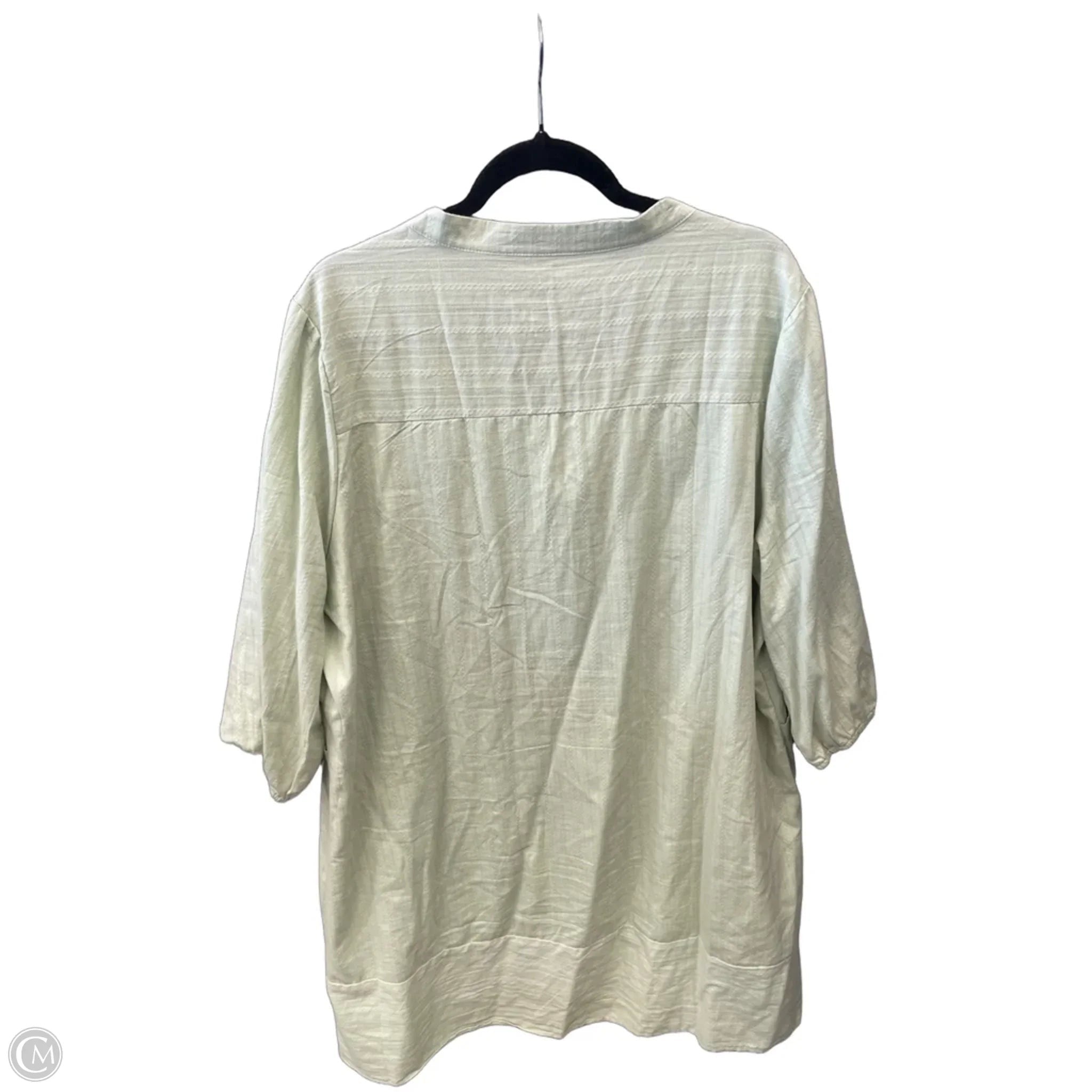 Dress Casual Midi By Clothes Mentor In Green, Size: Xxl