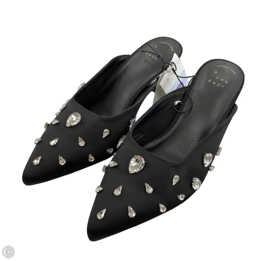Shoes Heels Kitten By A New Day In Black, Size: 6.5