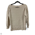 Sweater By Clothes Mentor In Cream, Size: M