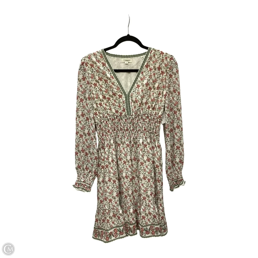 Dress Casual Short By Max Studio In Floral Print, Size: S