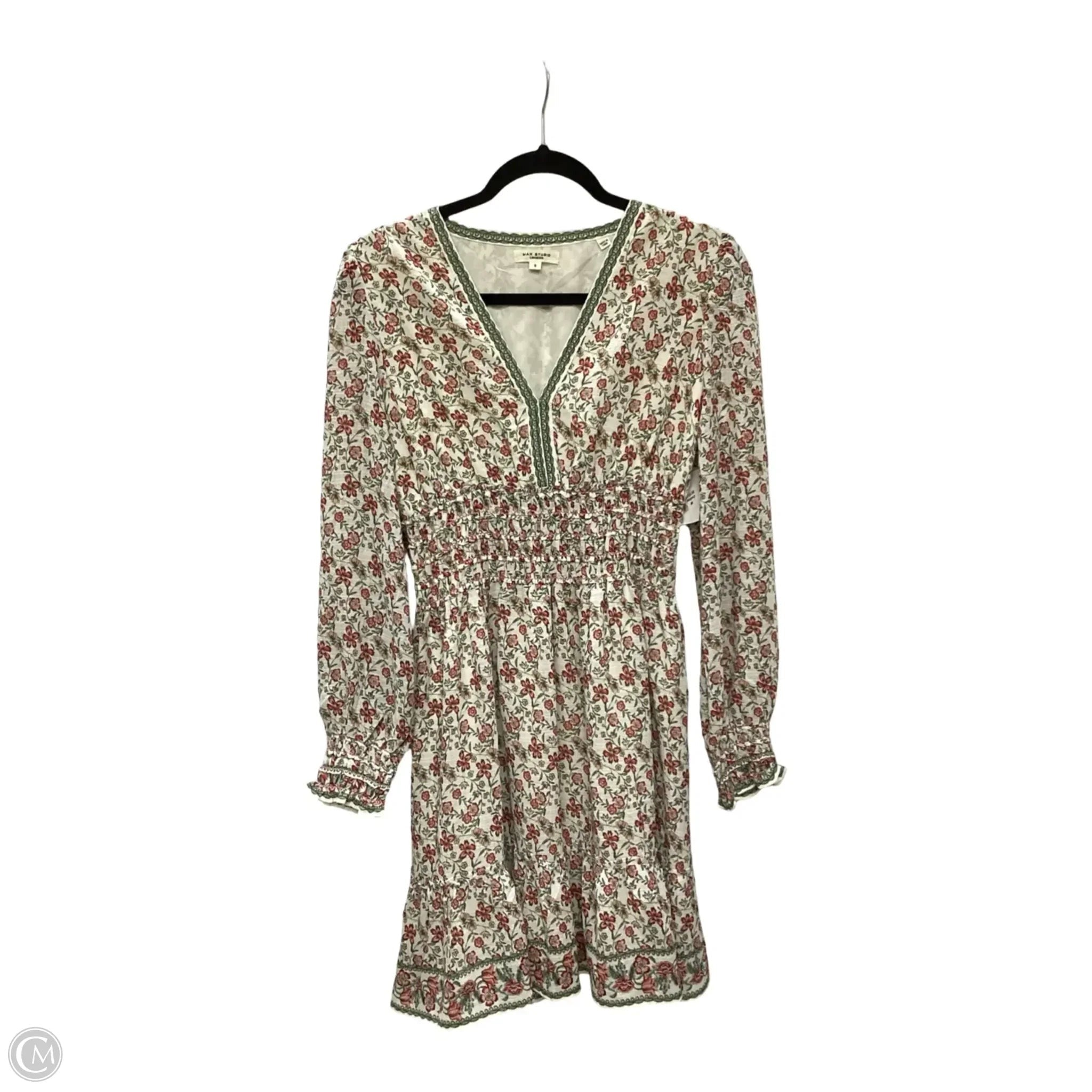 Dress Casual Short By Max Studio In Floral Print, Size: S