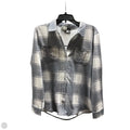 Blouse Long Sleeve By 32 Degrees In Grey, Size: M
