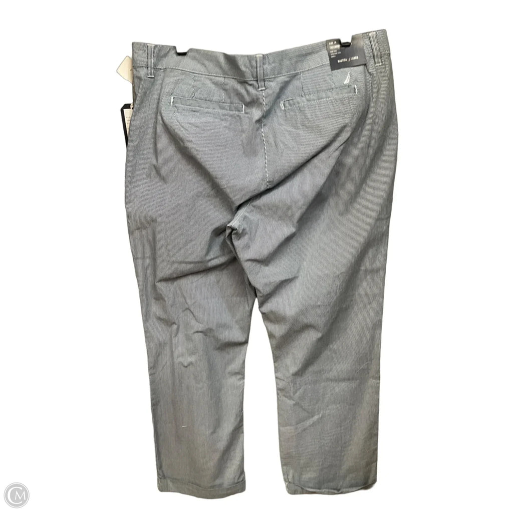 Pants Other By Nautica In Striped Pattern, Size: 16