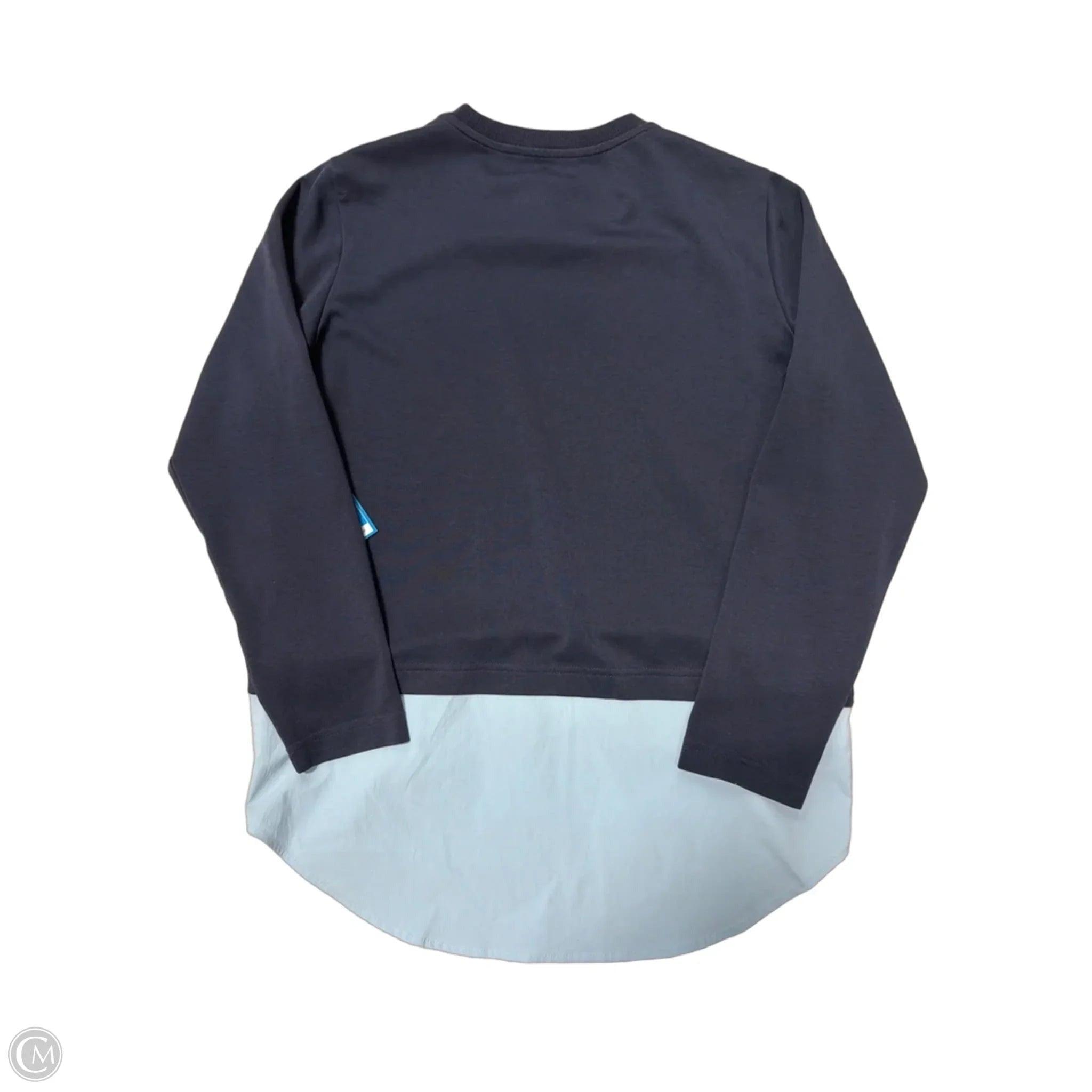Top Long Sleeve By Athleta In Blue, Size: S