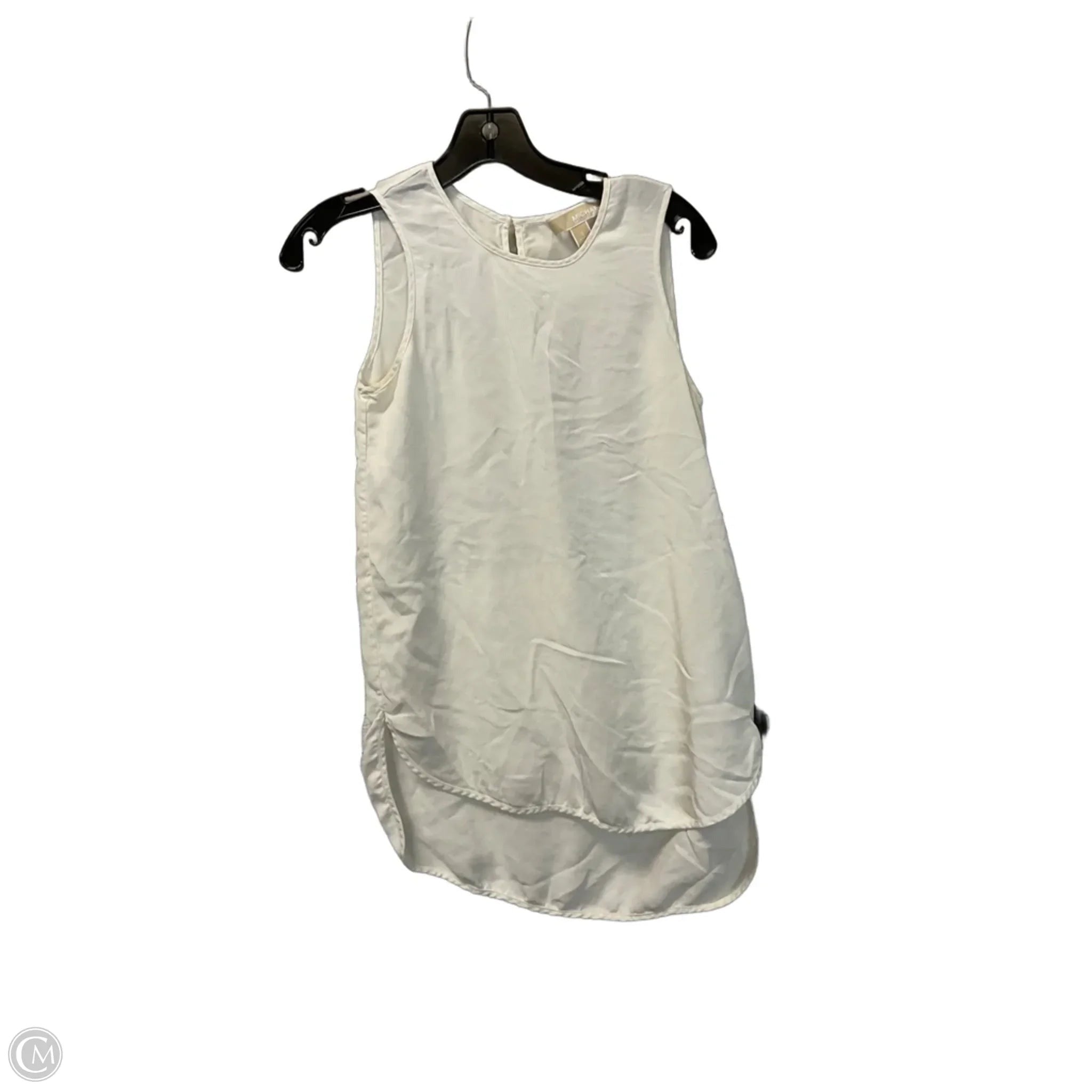 Top Sleeveless Basic By Michael By Michael Kors In White, Size: S