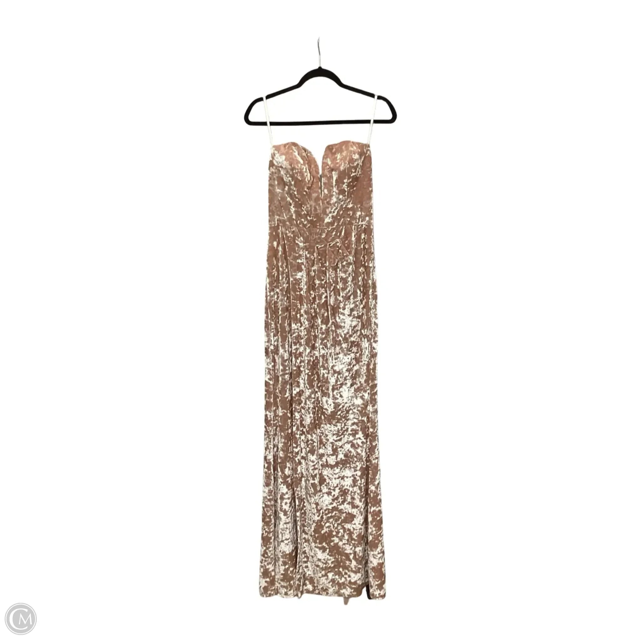 Dress Party Long By Clothes Mentor In Pink, Size: 10