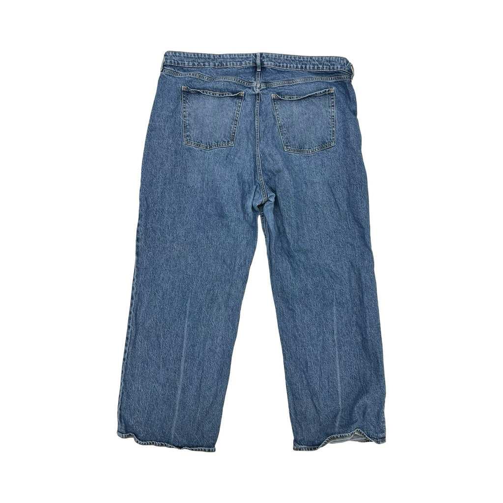 Jeans Straight By Old Navy In Blue Denim, Size:22