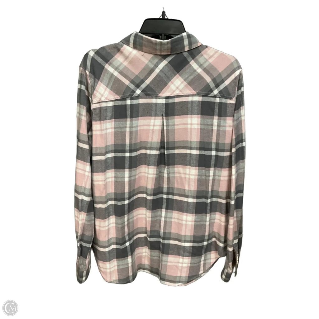 Top Sleeveless By Columbia In Plaid Pattern, Size: Xl