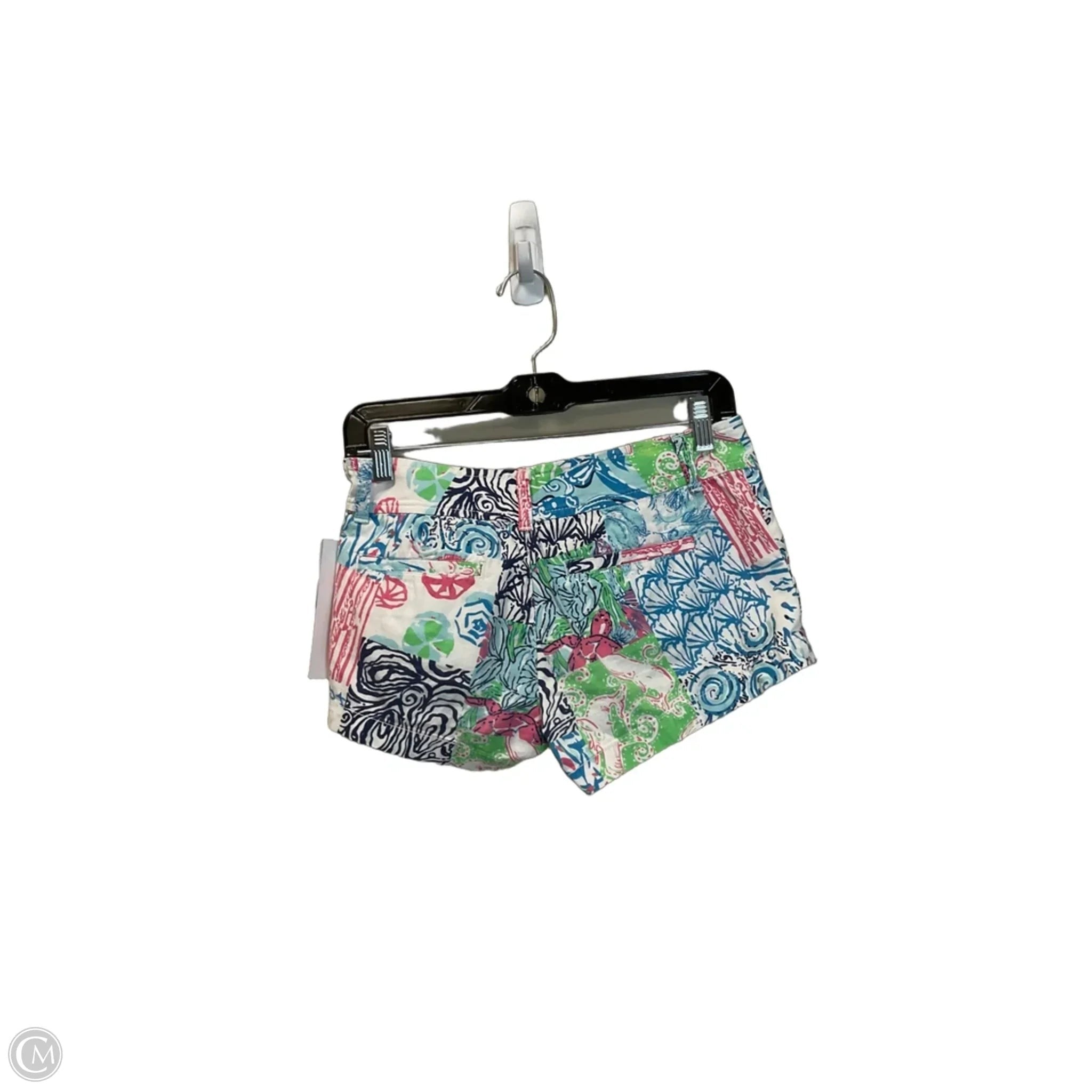 Shorts Designer By Lilly Pulitzer In White, Size: 0