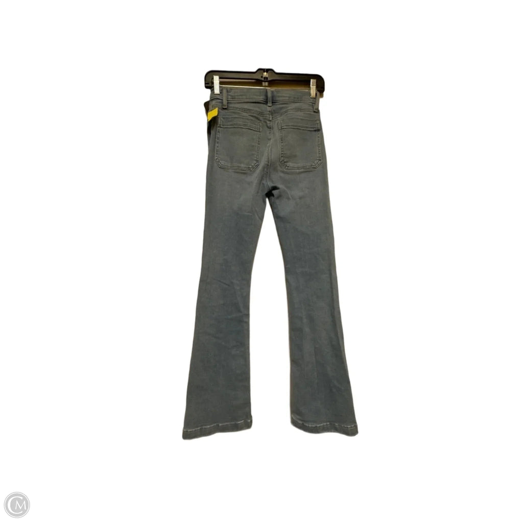 Jeans Flared By Loft In Blue Denim, Size: 0