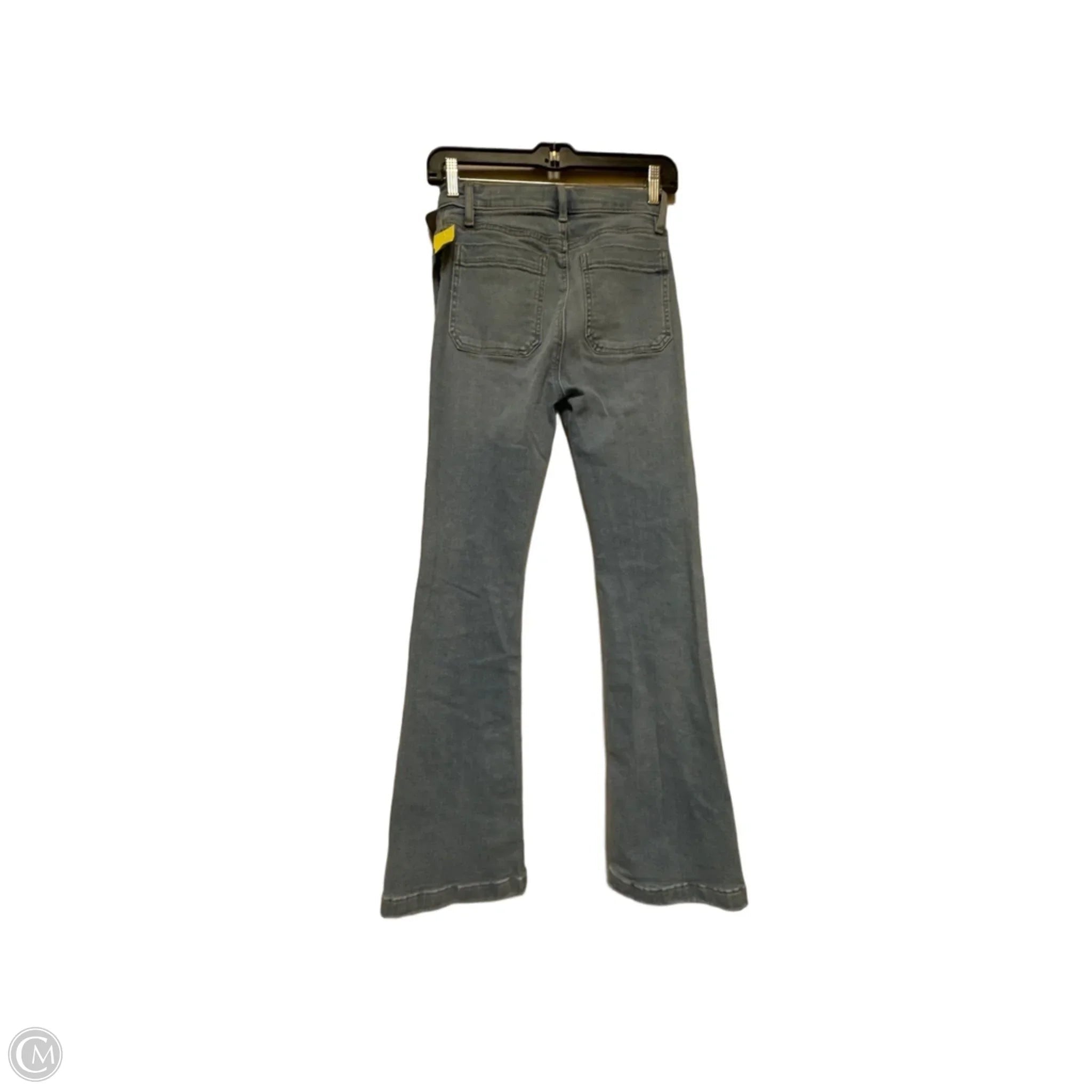 Jeans Flared By Loft In Blue Denim, Size: 0