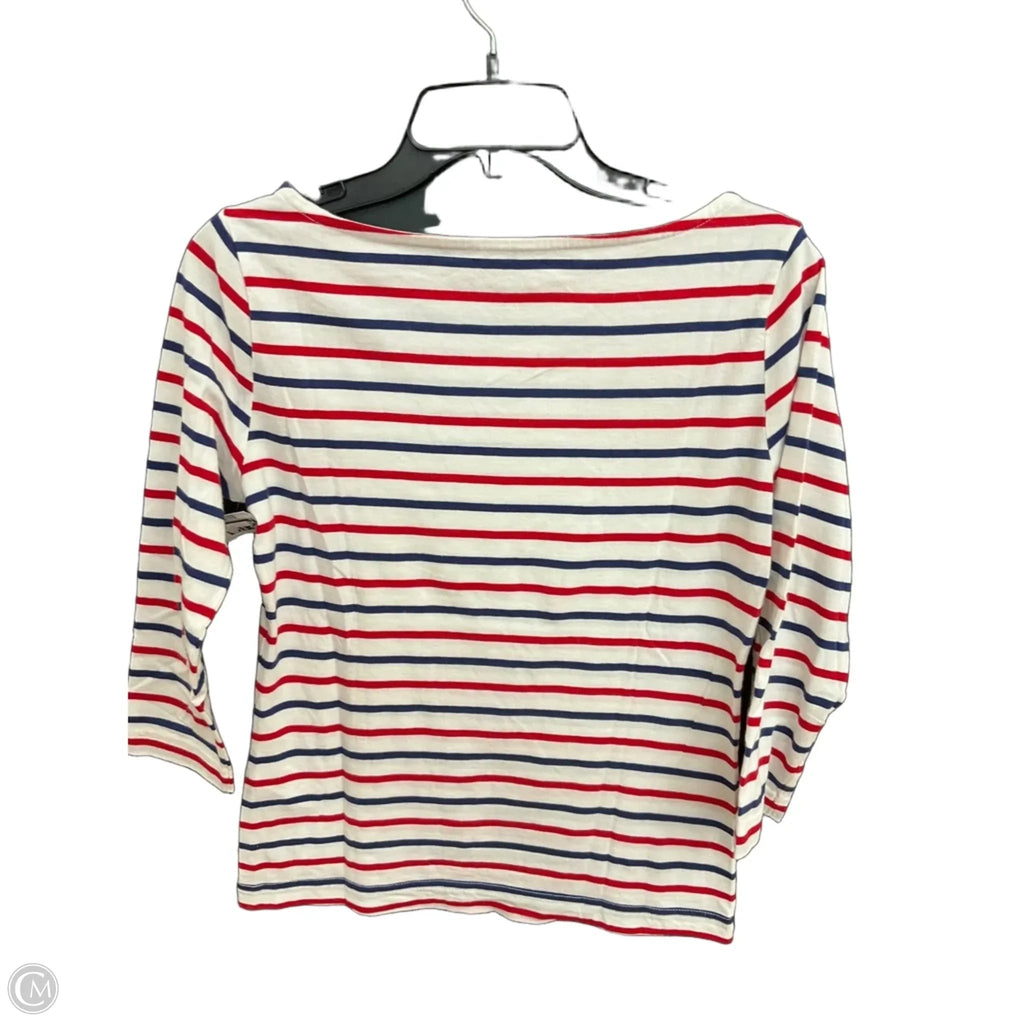 Top 3/4 Sleeve By Vineyard Vines In Striped Pattern, Size: Xs