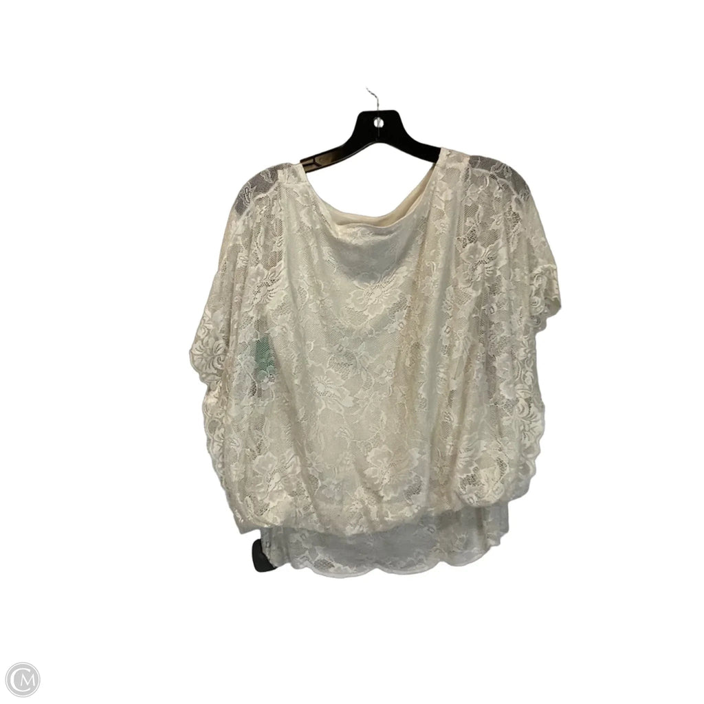 Top Sleeveless By New York And Co In White, Size: M
