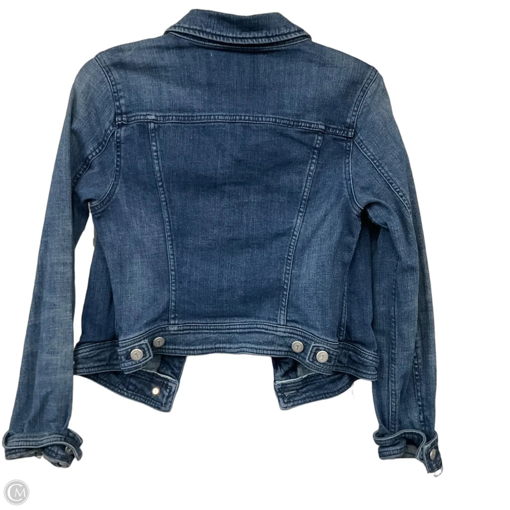 Jacket Denim By Pilcro In Blue Denim, Size: M