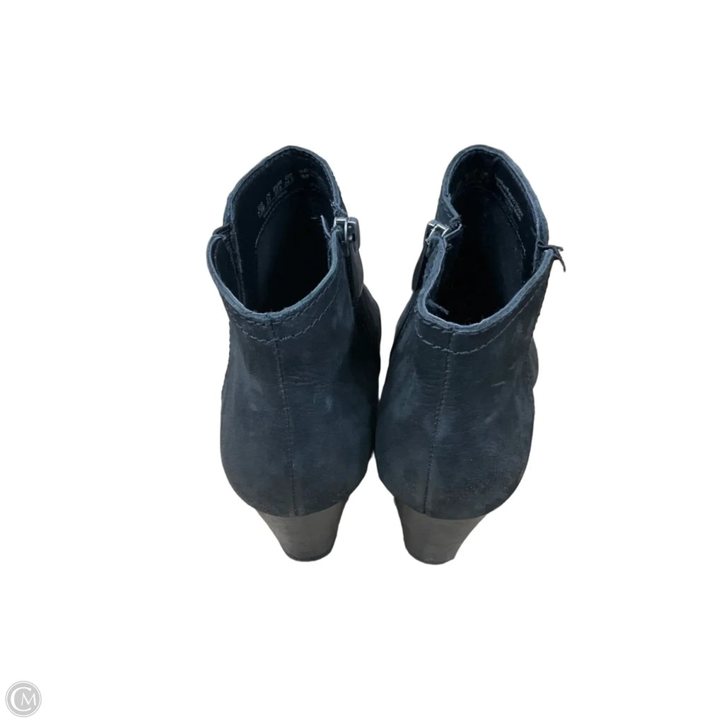 Boots Ankle Heels By Franco Sarto In Black, Size: 7.5