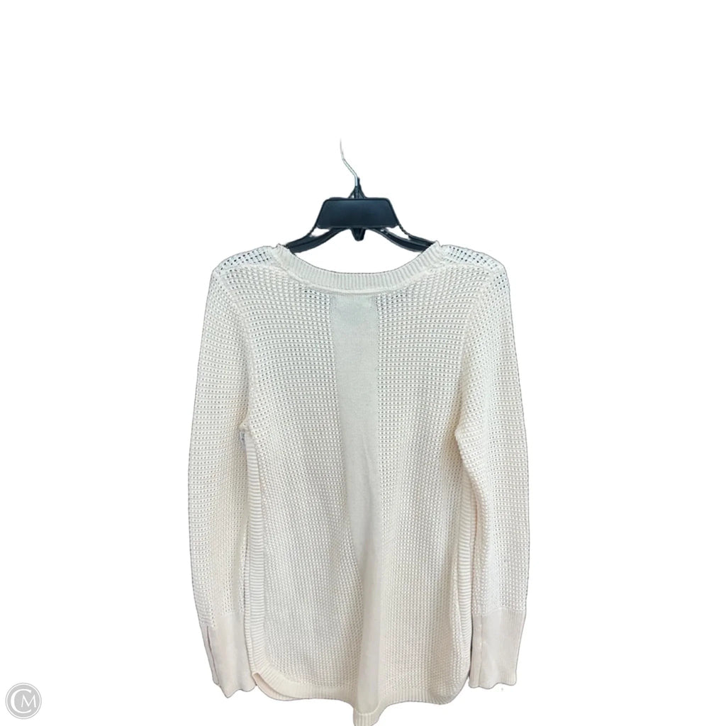 Sweater By Cynthia Rowley In Cream, Size: M