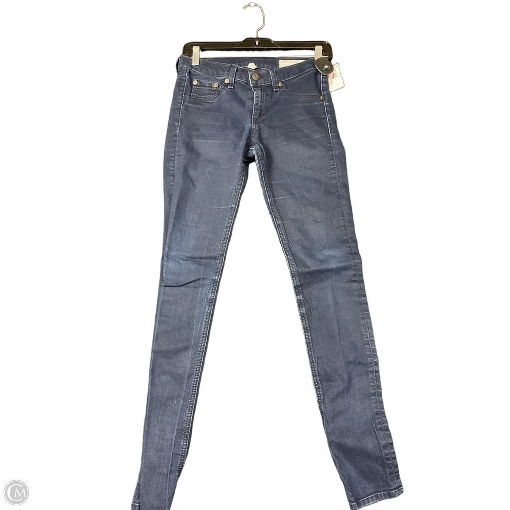Jeans Skinny By Rag & Bones Jeans In Blue Denim, Size: 2