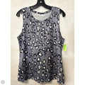 Top Sleeveless By Cmf In Grey, Size: M