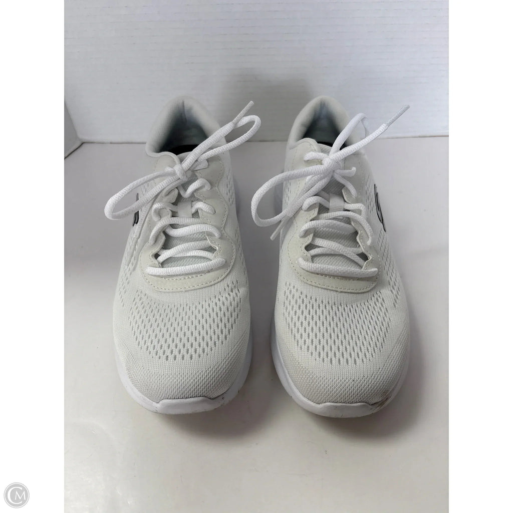 Shoes Athletic By Skechers In White, Size: 9