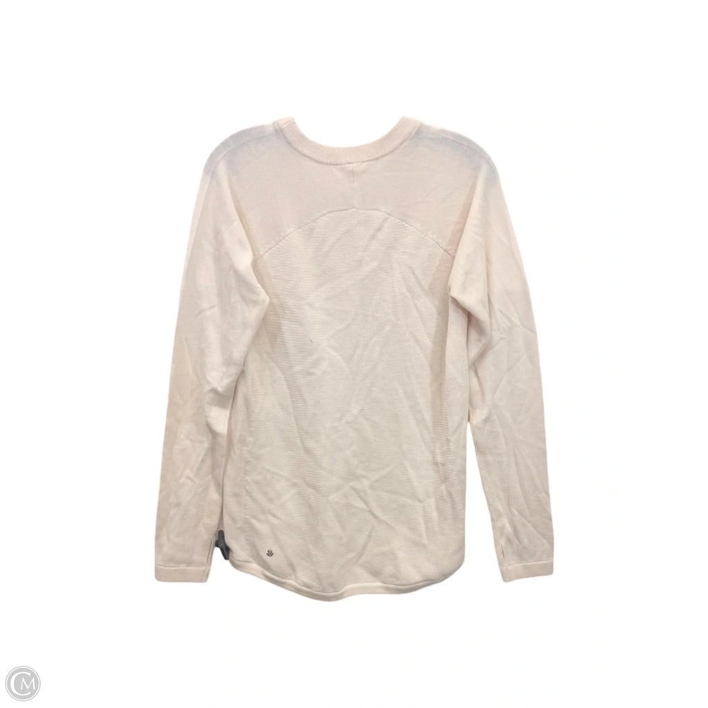 Sweater By Lululemon In Cream, Size: 10