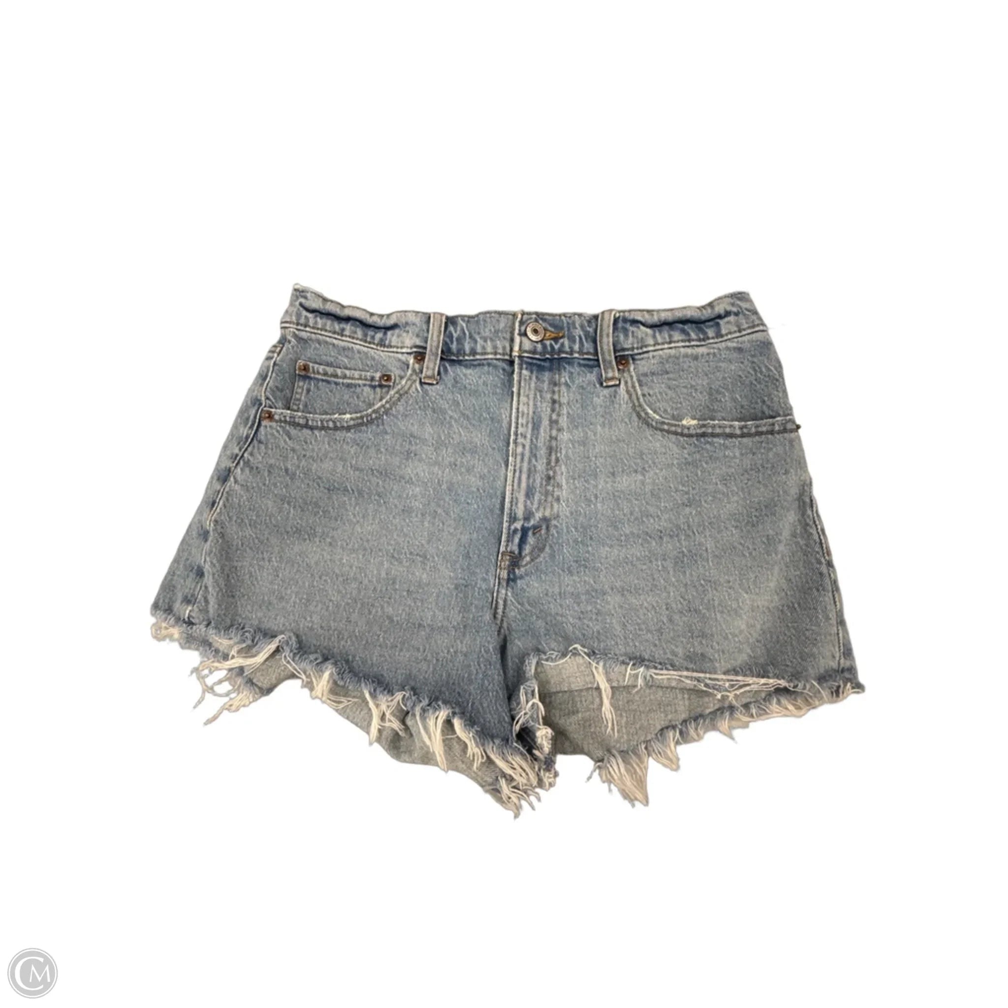 Shorts By Abercrombie And Fitch In Blue Denim, Size: 10