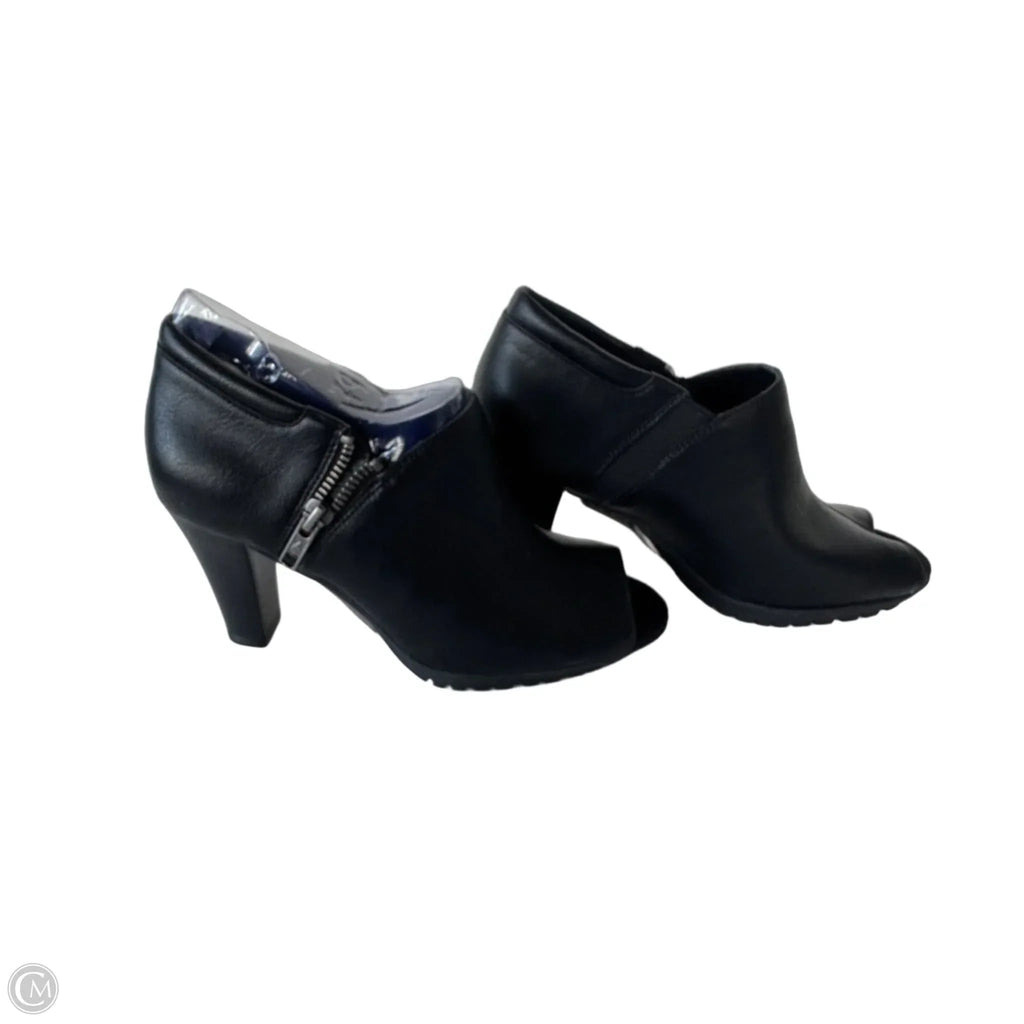 Sandals Heels Block By Aerosoles In Black, Size: 6.5