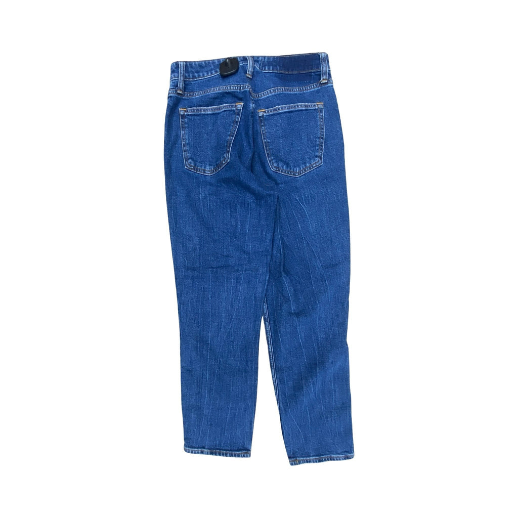 Jeans Straight By Abercrombie And Fitch In Blue Denim, Size:2