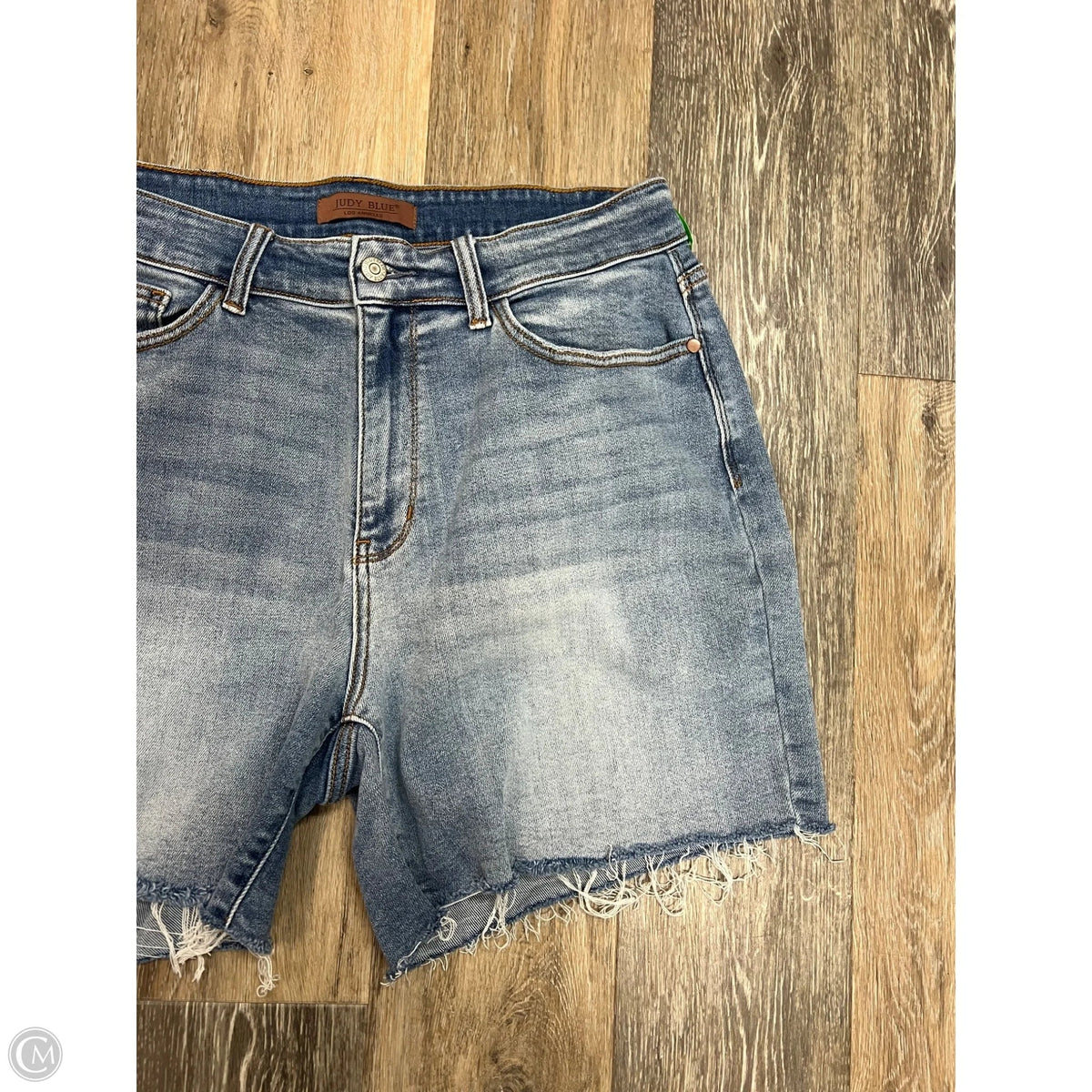 Shorts By Judy Blue In Blue Denim, Size: 1x