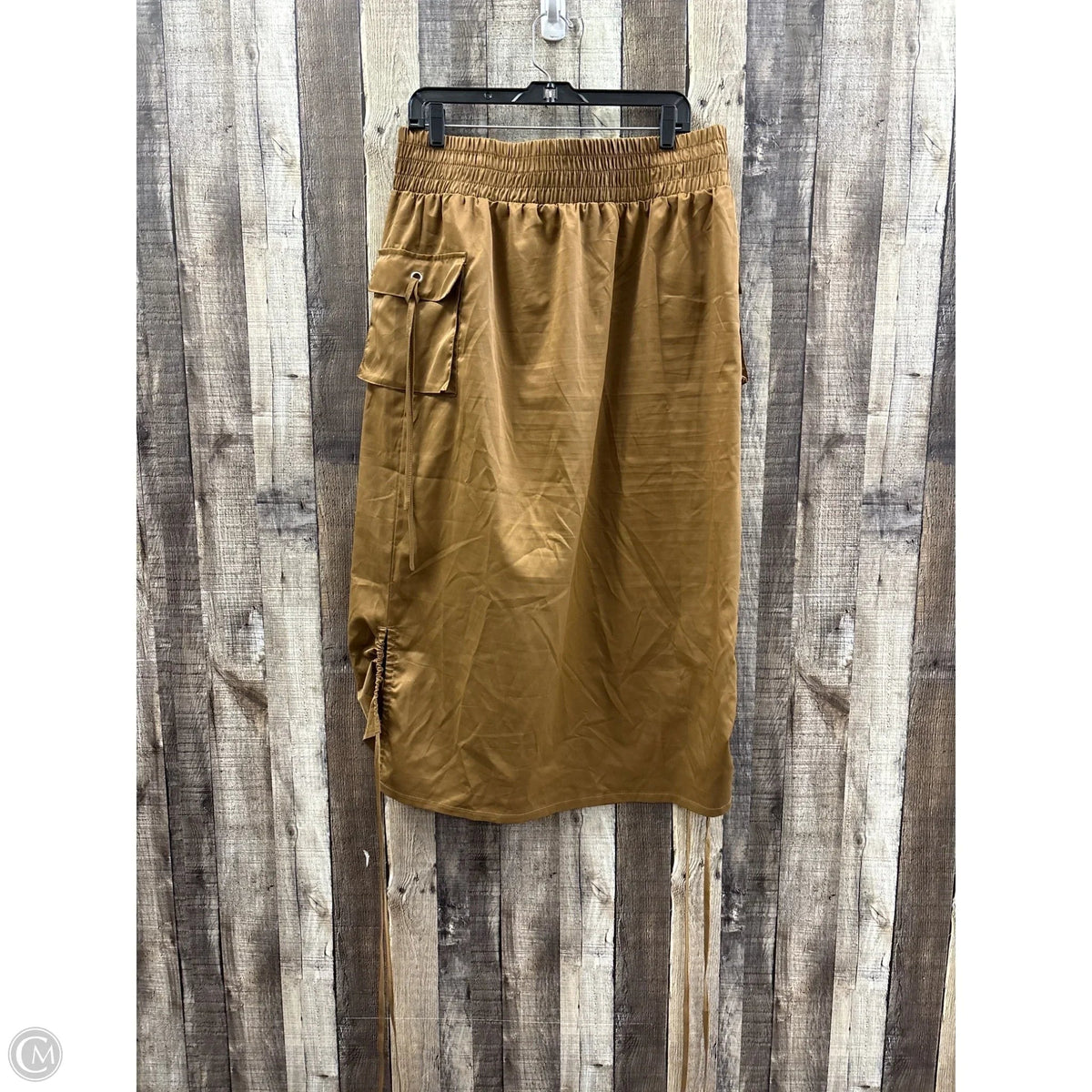 Skirt Maxi By Shein In Brown, Size: 3x