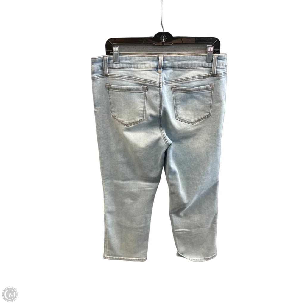 Jeans Cropped By 1822 Denim In Blue Denim, Size: 12