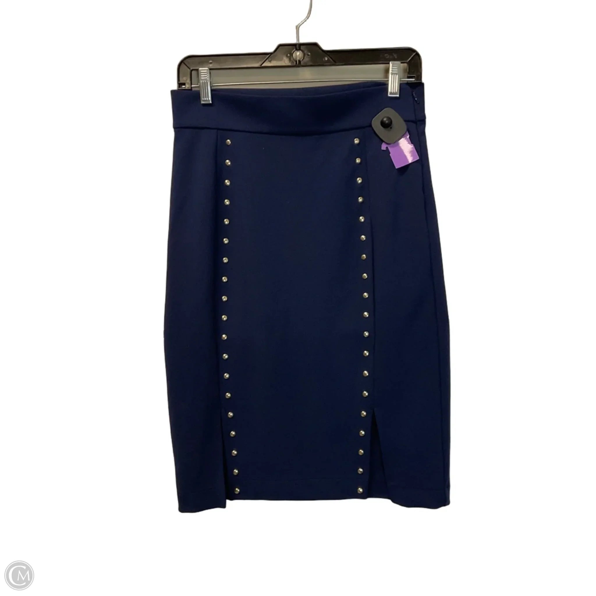 Skirt Midi By Michael By Michael Kors In Blue, Size: S