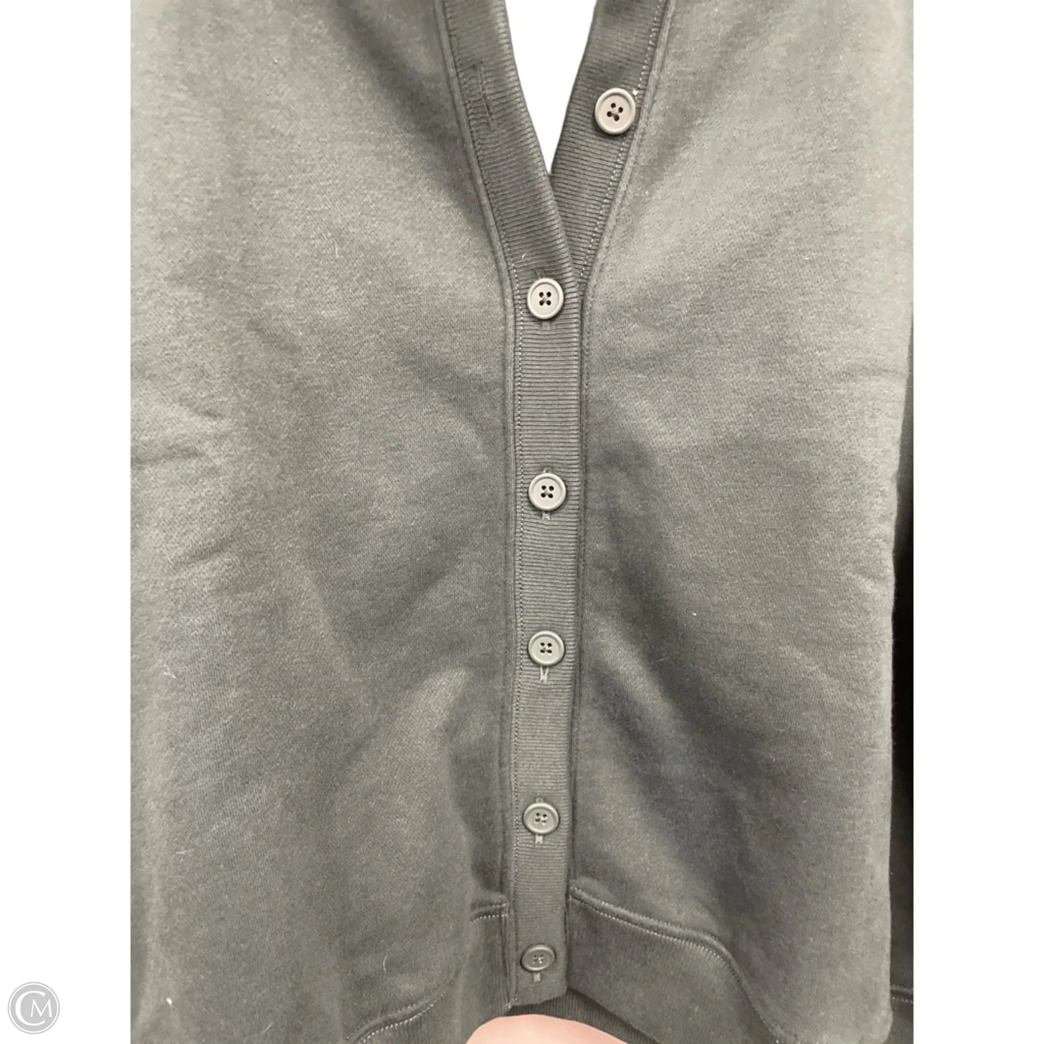 Sweatshirt Crewneck By Abercrombie And Fitch In Green, Size: L