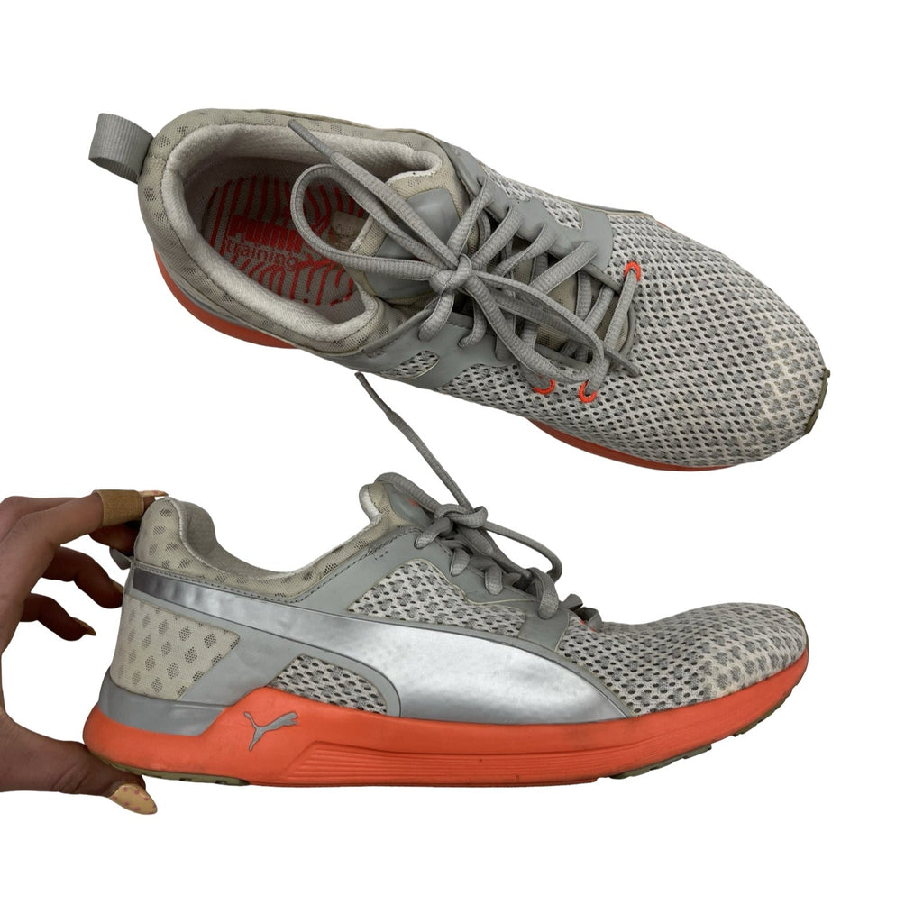 Shoes Athletic By Puma In Grey, Size:9.5