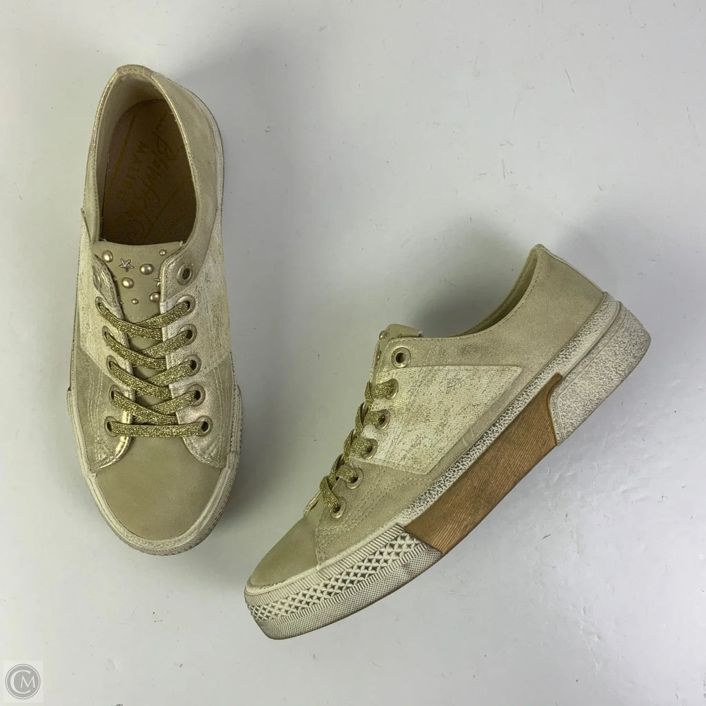 Shoes Sneakers By Blowfish In Gold & Tan, Size: 9