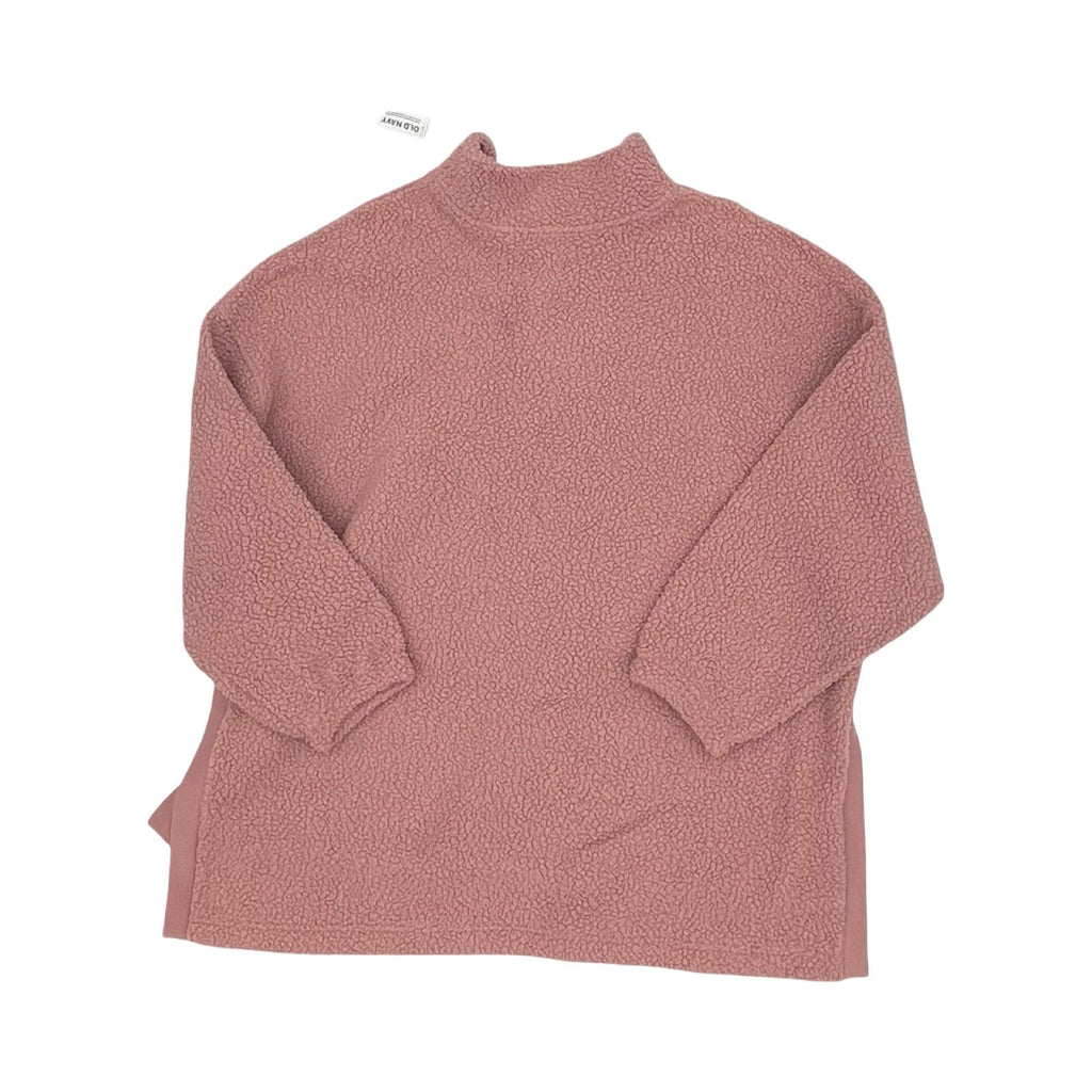 Sweatshirt Collar By Old Navy In Pink, Size:3X