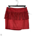 Skirt Mini & Short By Express In Red, Size: Xs