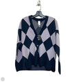 Sweater Cardigan By Wynne Layers In Blue & Purple, Size: Xs