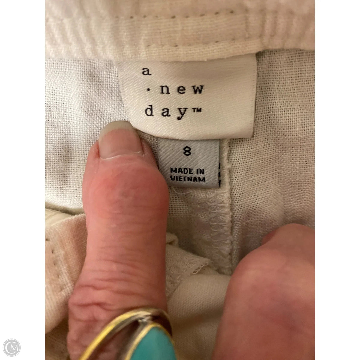 Pants Cargo & Utility By A New Day In Cream, Size: 8