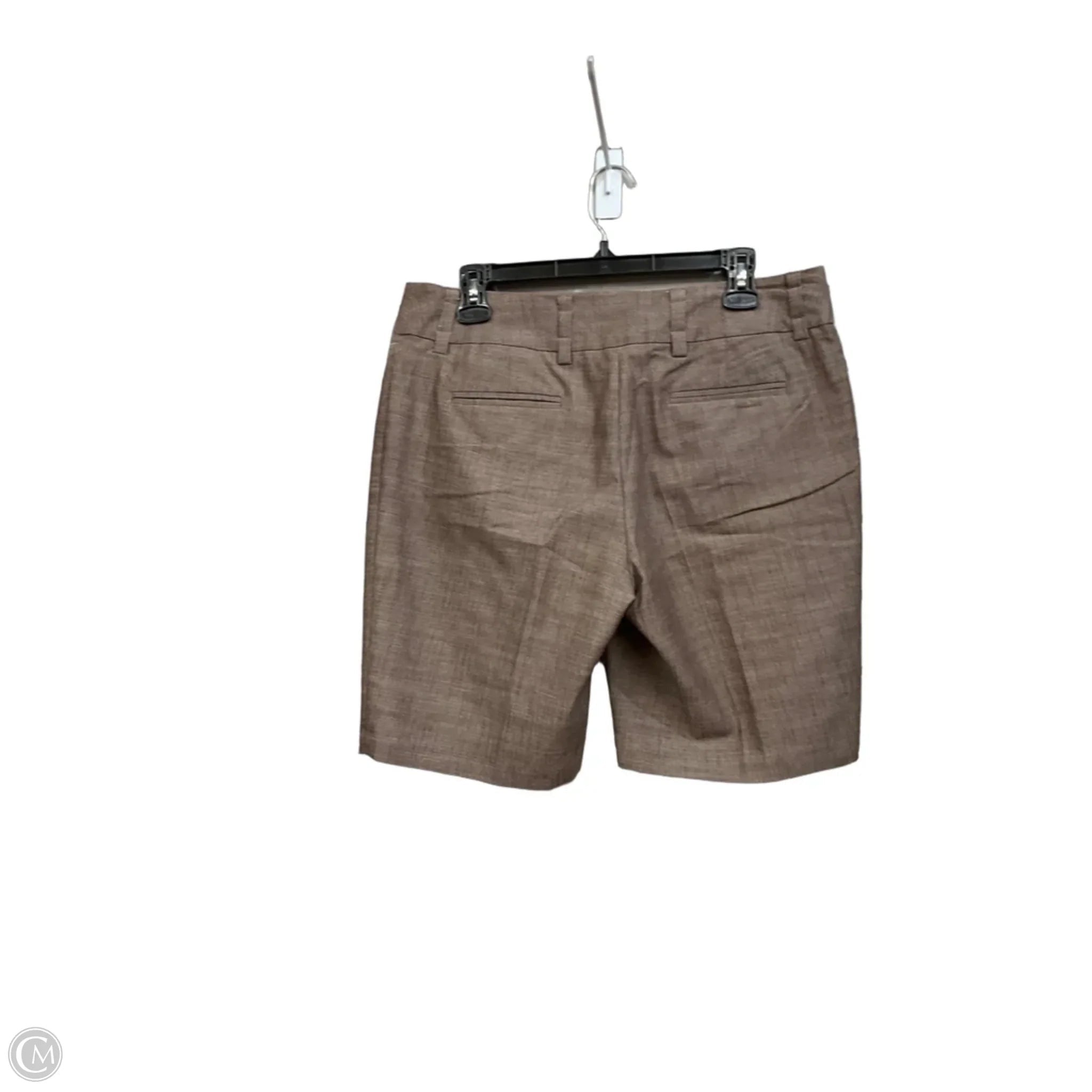 Shorts By Ab Studio In Brown, Size: 8