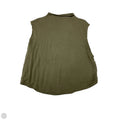 Top Sleeveless Basic By A New Day In Green, Size: 1x