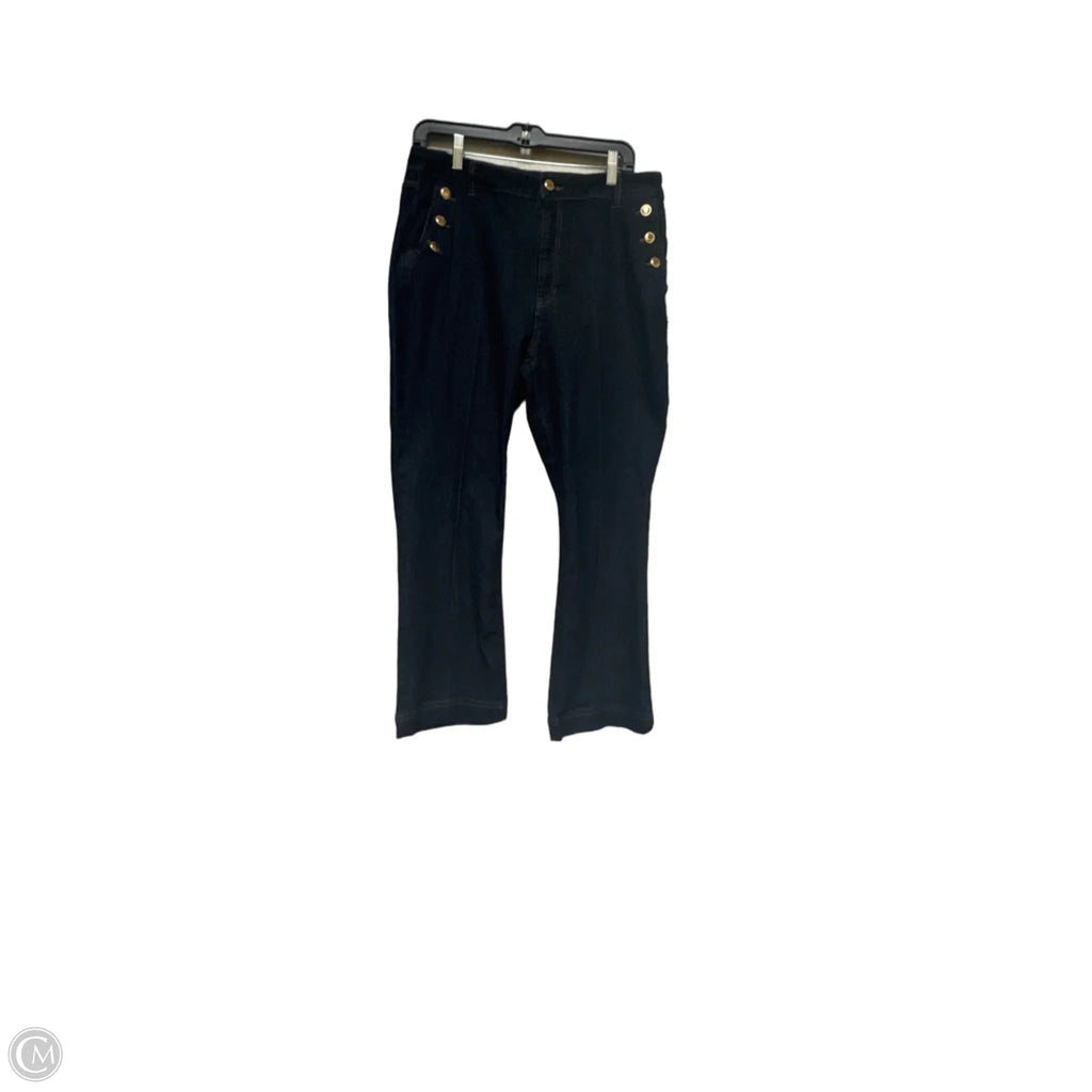 Jeans Straight By Rachel Zoe In Blue Denim, Size: 12