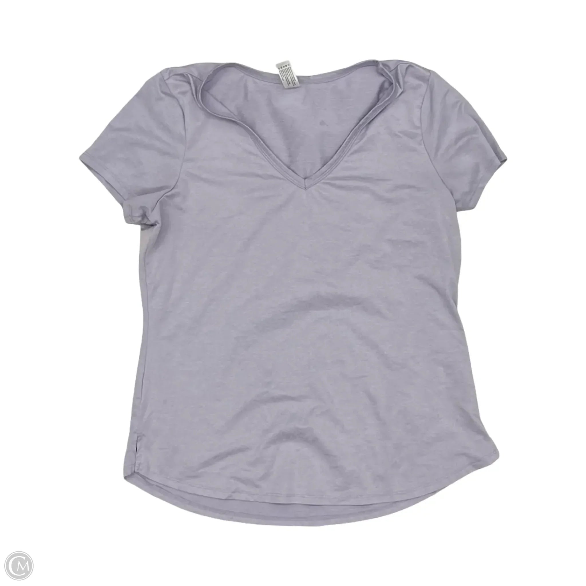 Athletic Top Short Sleeve By 90 Degrees By Reflex In Purple, Size: M