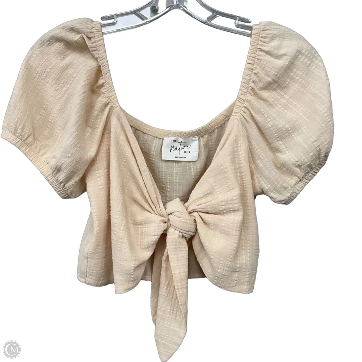 Top Short Sleeve By The Native One In Beige, Size: M