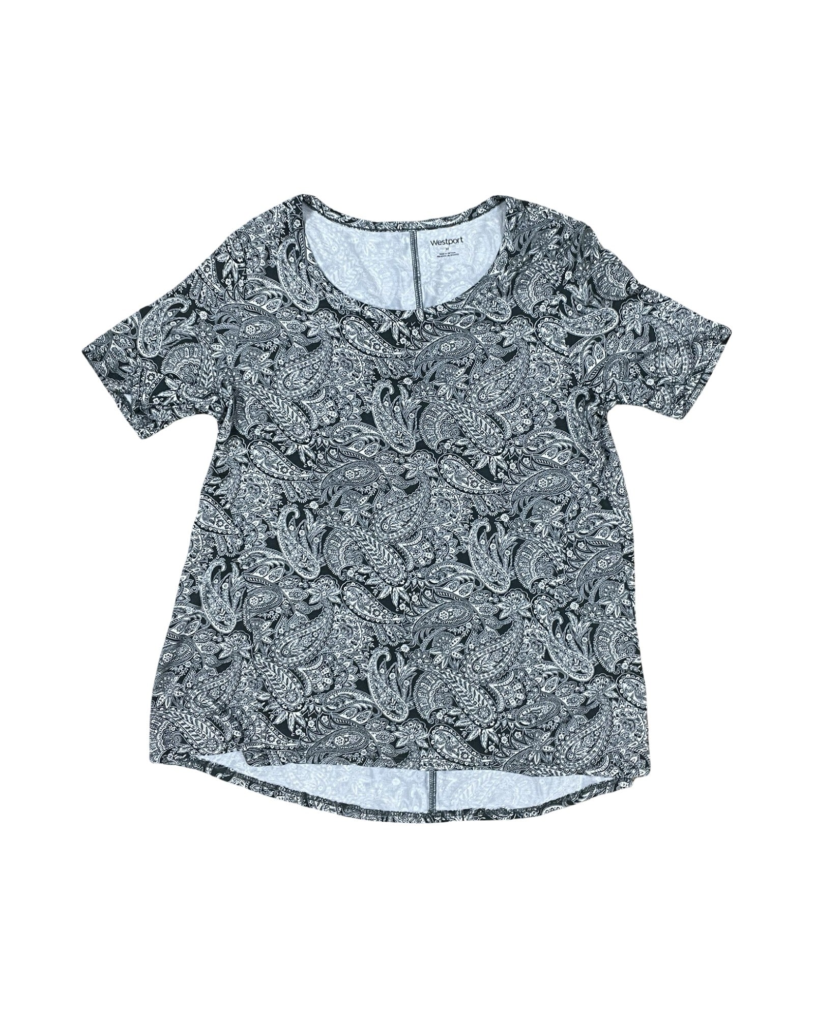 Top Ss By Westport In Green & White, Size:M