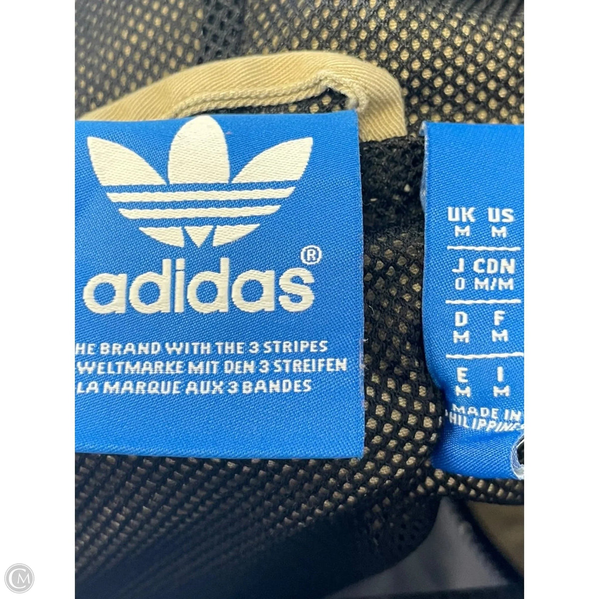 Jacket Puffer & Quilted By Adidas In Tan, Size: M