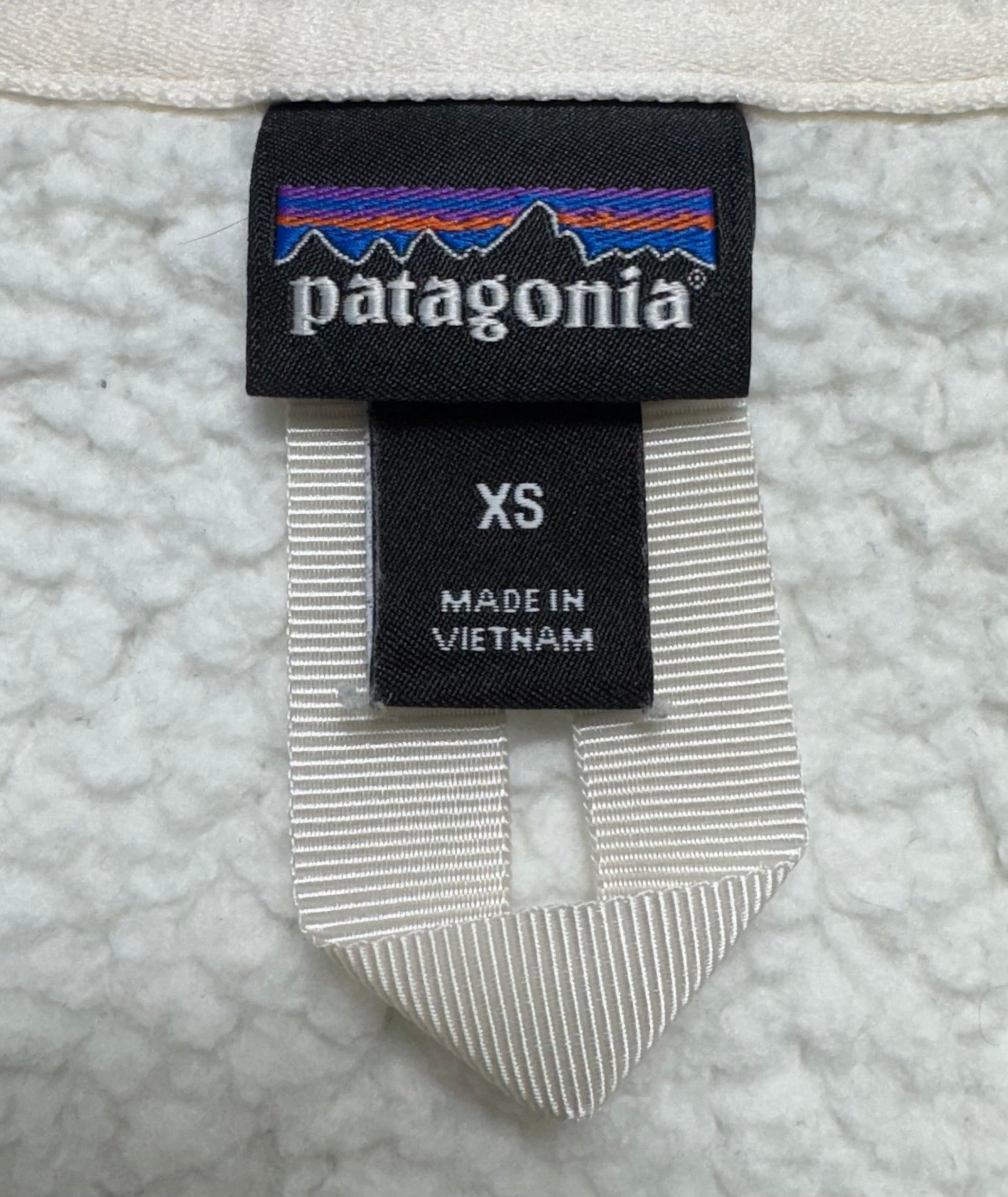 Jacket Fleece By Patagonia In White, Size: Xs