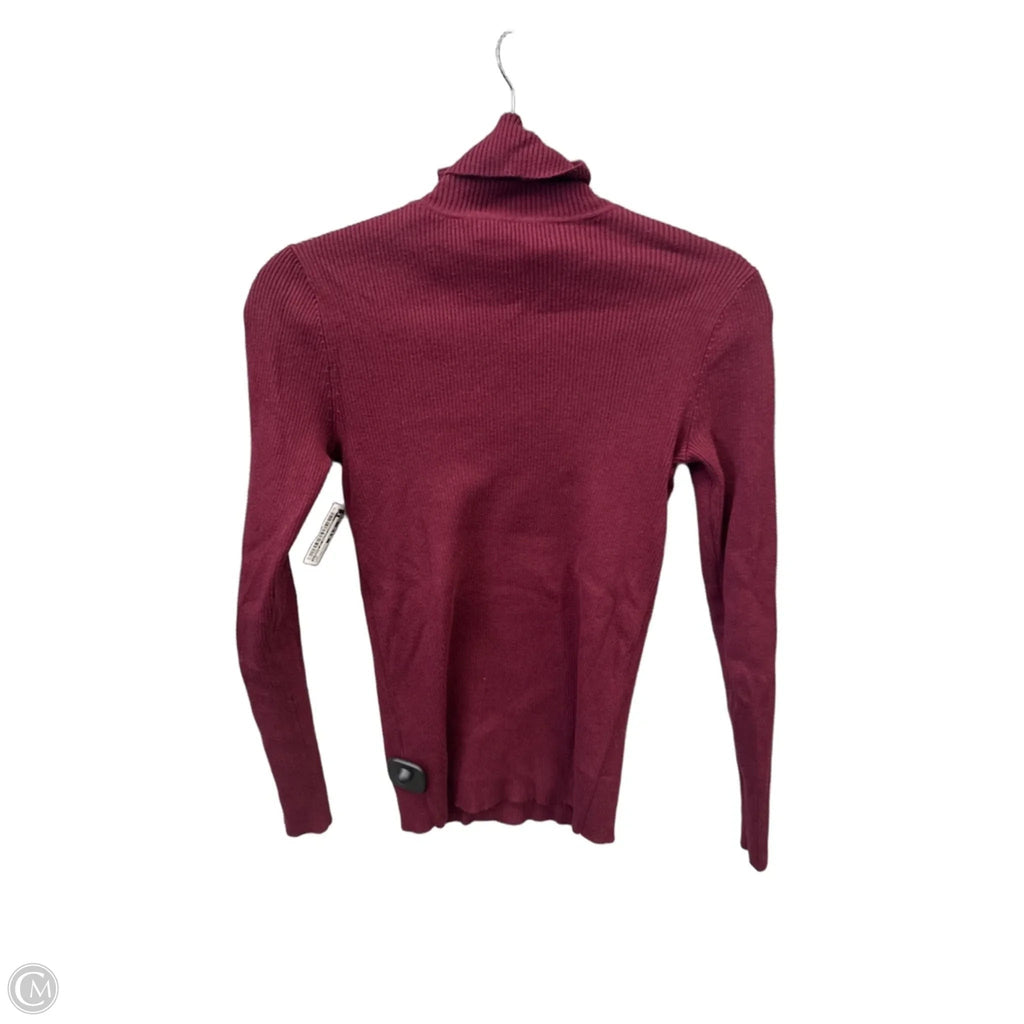 Top Long Sleeve By Lauren By Ralph Lauren In Red, Size: Sp