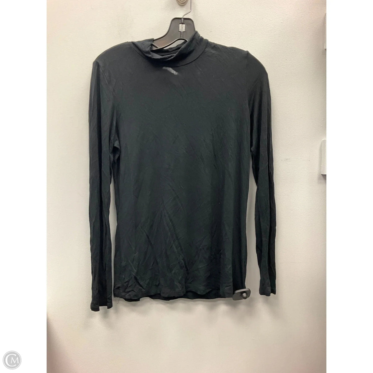 Top Long Sleeve By Tahari In Black, Size: M